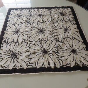 Vintage Oscar De La Renta Silk Scarf